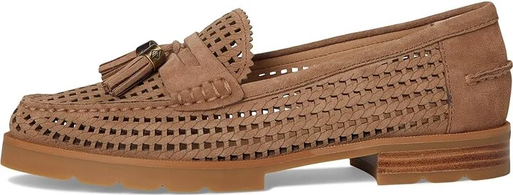 Donald Pliner Lenny Women's Flat Shoes Tobacco : 7.5 M, Leather - Image 6