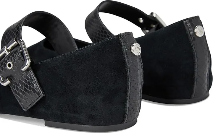 Donald Pliner Liane Women's Flat Shoes Black : 7.5 M, Leather/Rubber - Image 7