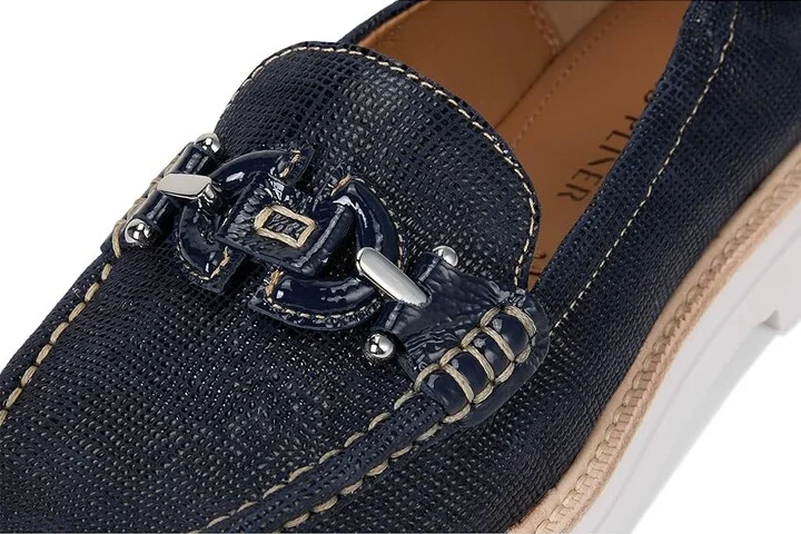 Donald Pliner Lomma Women's Shoes Navy : 8.5 M, Rubber - Image 7