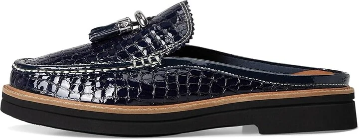 Donald Pliner Lyndall Women's Slippers Navy : 9.5 M, Leather - Image 6