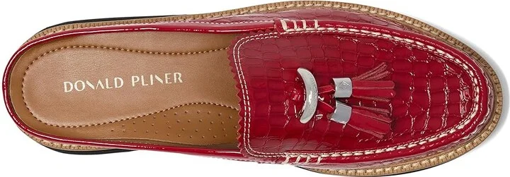 Donald Pliner Lyndall Women's Slippers Navy : 9.5 M, Leather - Image 8