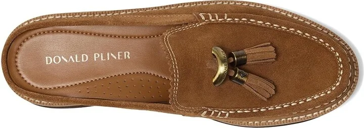 Donald Pliner Lyndall Women's Slippers Saddle : 8.5 M, Leather - Image 2