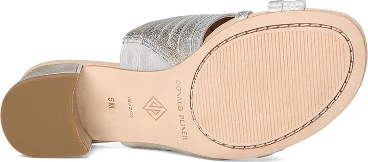 Donald Pliner Marlow Women's Sandals Silver : 6 M, Leather - Image 3