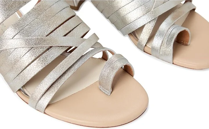 Donald Pliner Marlow Women's Sandals Silver : 6 M, Leather - Image 7