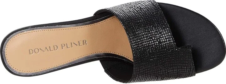 Donald Pliner Melros Women's Shoes Black : 5 M, Leather - Image 2