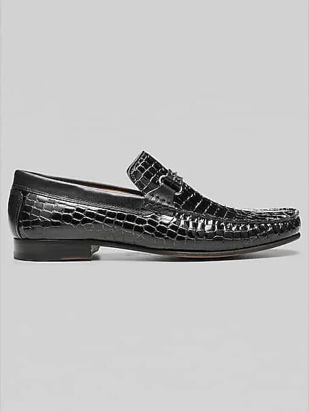 Donald Pliner Men's Donnie Bit Loafers Black