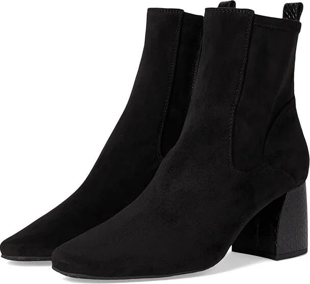 Donald Pliner Niri Women's Boots Black 1 : 6 M, Leather/Suede