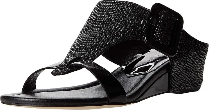 Donald Pliner Ofelia Women's Shoes Black : 5 M, Leather - Image 2