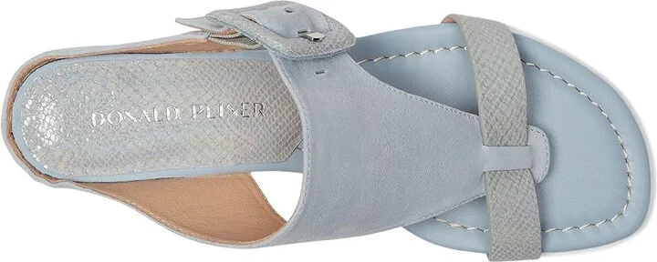 Donald Pliner Ofelia Women's Shoes Light Blue : 7.5 M, Leather - Image 2