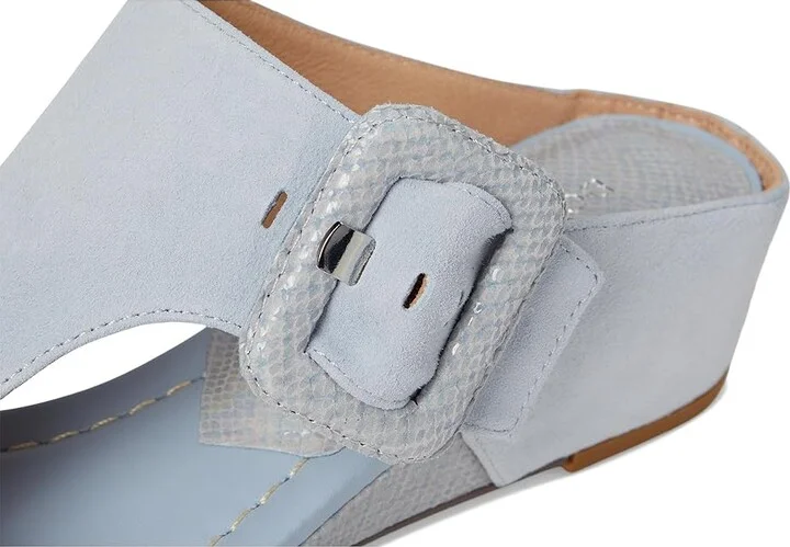 Donald Pliner Ofelia Women's Shoes Light Blue : 7.5 M, Leather - Image 7