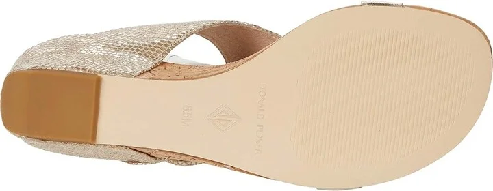 Donald Pliner Ofelia Women's Shoes Platino : 5.5 M, Leather - Image 4
