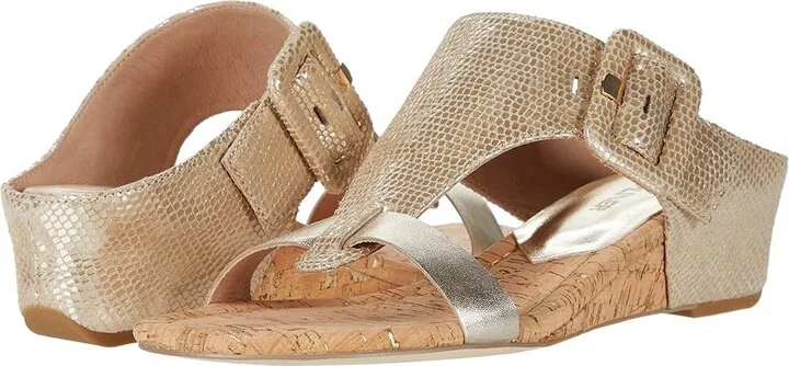 Donald Pliner Ofelia Women's Shoes Platino : 5.5 M, Leather