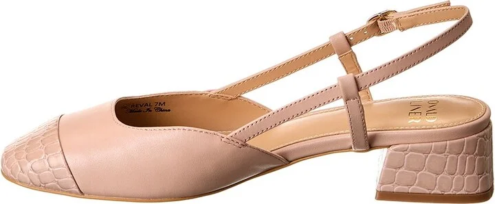 Donald Pliner Reval Leather Slingback Pump - Image 2