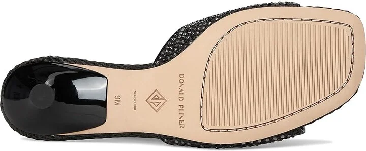 Donald Pliner Rikki Women's Sandals Black : 10 M, Synthetic - Image 3