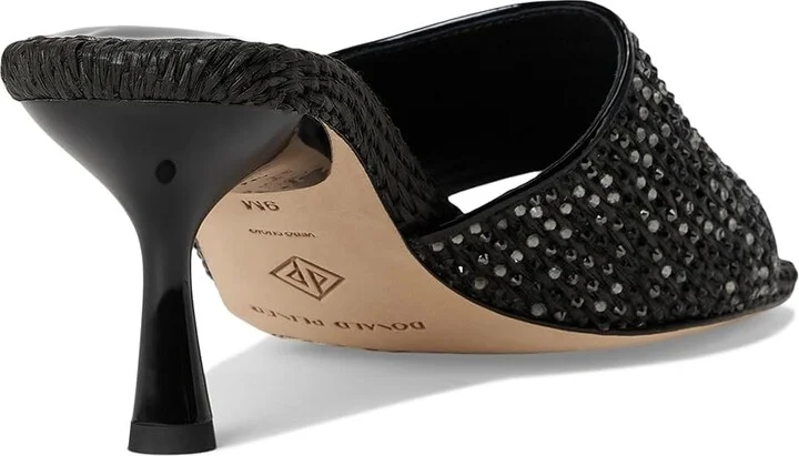 Donald Pliner Rikki Women's Sandals Black : 10 M, Synthetic - Image 4