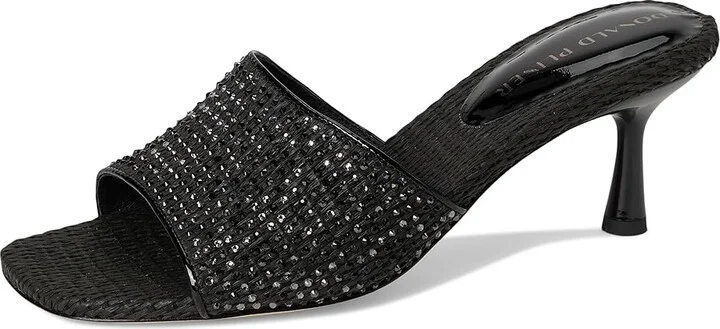 Donald Pliner Rikki Women's Sandals Black : 10 M, Synthetic - Image 5
