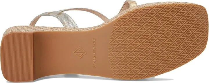 Donald Pliner Rosalie Women's Sandals Platino : 9.5 M, Leather - Image 3