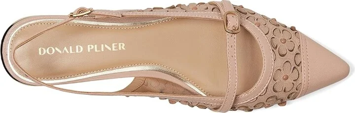 Donald Pliner Rozamay Women's Flat Shoes Rosette : 6.5 M, Leather - Image 2