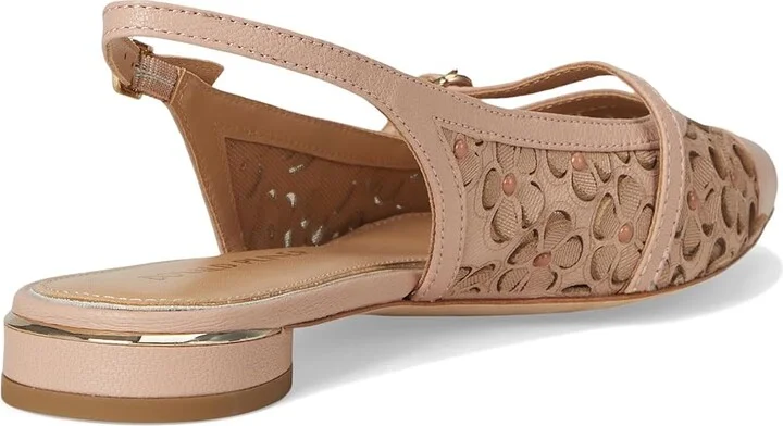 Donald Pliner Rozamay Women's Flat Shoes Rosette : 6.5 M, Leather - Image 4