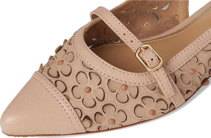 Donald Pliner Rozamay Women's Flat Shoes Rosette : 6.5 M, Leather - Image 7