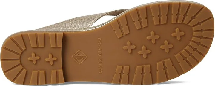 Donald Pliner Seena Women's Sandals Platino 2 : 5 M, Leather - Image 3