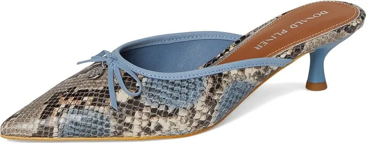 Donald Pliner Soel Women's Shoes Blue : 10 M, Leather - Image 5