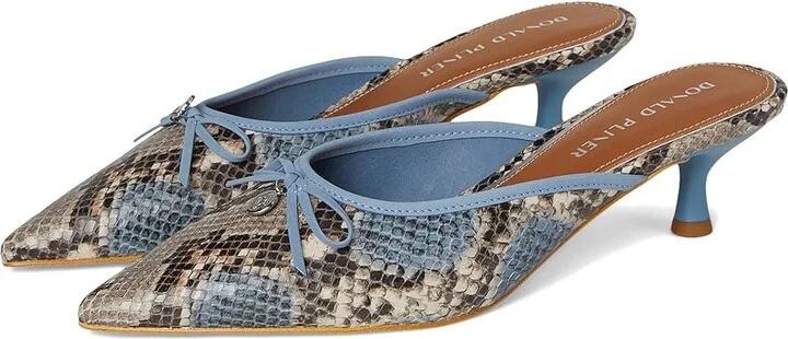 Donald Pliner Soel Women's Shoes Blue : 10 M, Leather