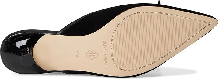 Donald Pliner Soel Women's Shoes Natural/Black : 6.5 M, Leather - Image 3