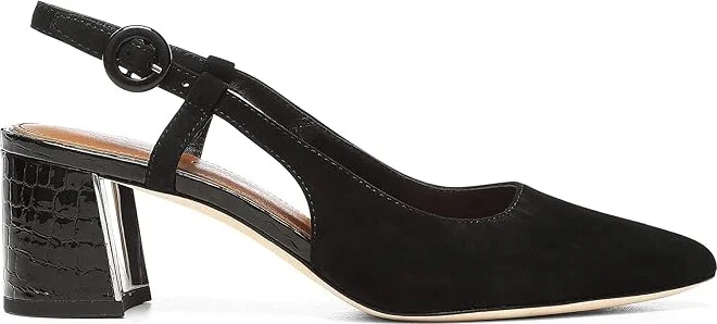 Donald Pliner Song High Women's Heels Black : 9.5 M, Suede - Image 5