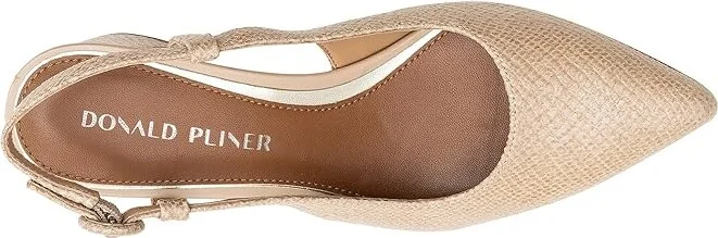 Donald Pliner Song High Women's Heels Sand 1 : 5 M, Suede - Image 2