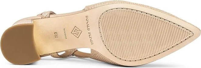 Donald Pliner Song High Women's Heels Sand 1 : 5 M, Suede - Image 3