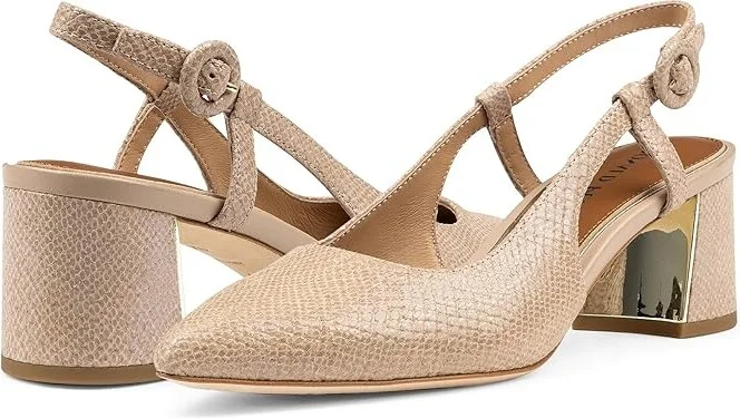 Donald Pliner Song High Women's Heels Sand 1 : 5 M, Suede