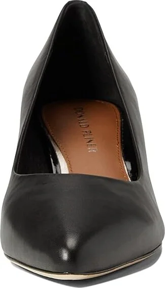 Donald Pliner Suzette Women's Shoes Black 1 : 6 M, Leather - Image 2