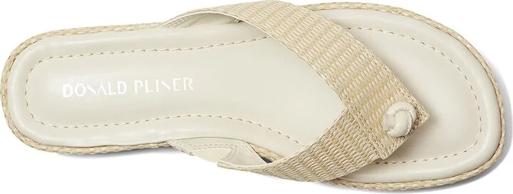 Donald Pliner Sylver Women's Sandals Black : 6.5 M, Synthetic - Image 8