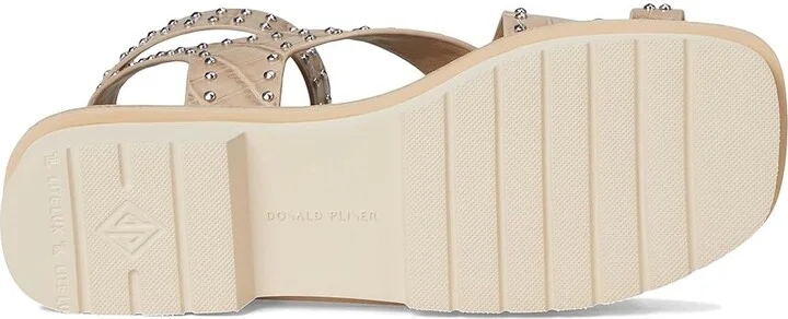Donald Pliner Thalita Women's Sandals Sand : 9.5 M, Leather - Image 3