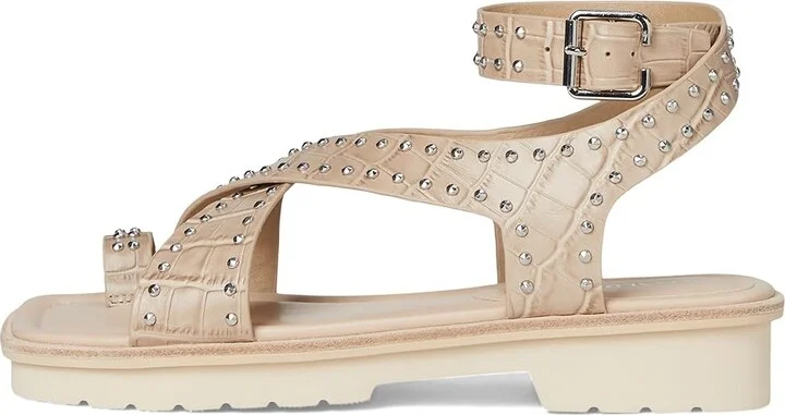 Donald Pliner Thalita Women's Sandals Sand : 9.5 M, Leather - Image 6