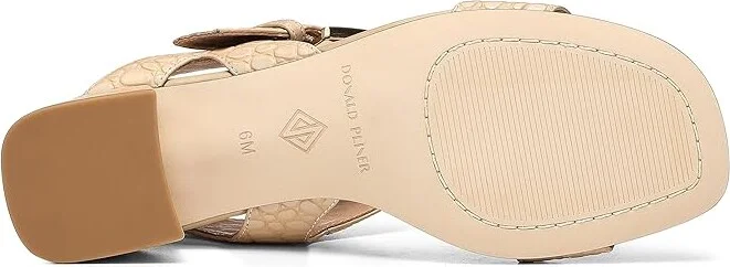 Donald Pliner Vixi Women's Sandals Sand : 5.5 M, Leather - Image 3