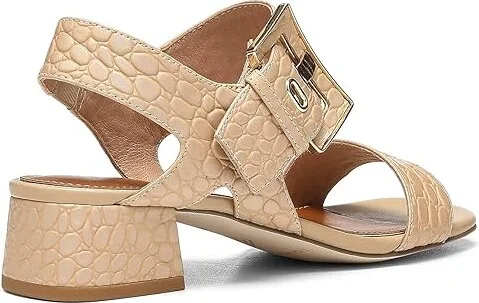 Donald Pliner Vixi Women's Sandals Sand : 5.5 M, Leather - Image 4