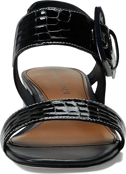 Donald Pliner Vixi Women's Shoes Black : 5.5 M, Leather - Image 4
