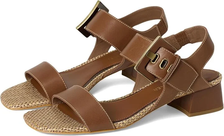 Donald Pliner Vixi Women's Shoes Saddle : 5.5 M, Leather