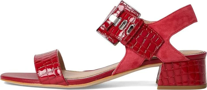 Donald Pliner Vixi Women's Shoes Tomato : 7.5 M, Leather - Image 6