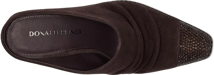 Donald Pliner Westansp Women's Shoes Dark Brown : 9.5 M, Leather - Image 2