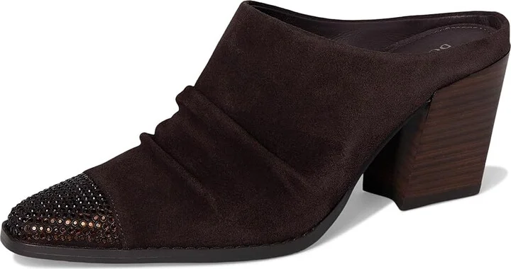 Donald Pliner Westansp Women's Shoes Dark Brown : 9.5 M, Leather - Image 5
