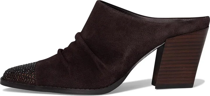 Donald Pliner Westansp Women's Shoes Dark Brown : 9.5 M, Leather - Image 6