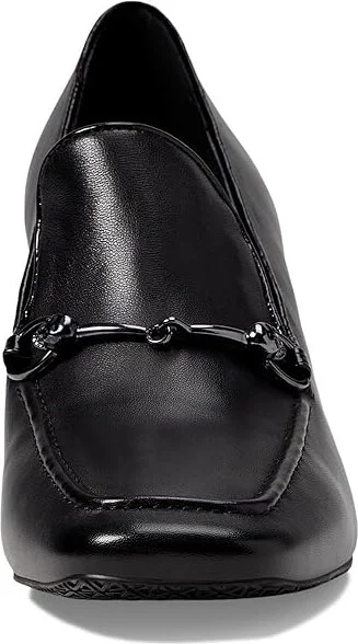 Donald Pliner Whitney High Women's Heels Black : 5 M, Leather - Image 2