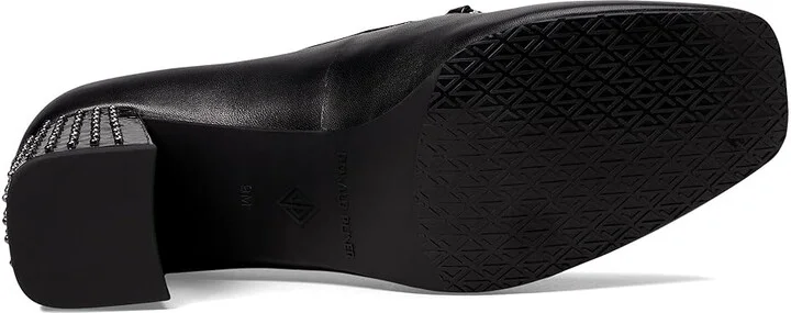 Donald Pliner Whitney High Women's Heels Black : 5 M, Leather - Image 3