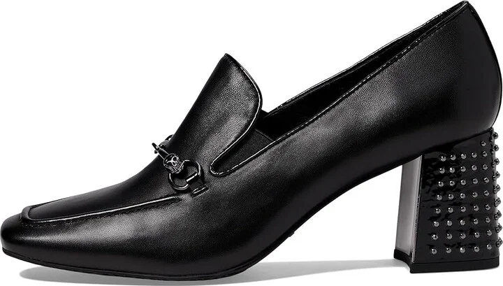 Donald Pliner Whitney High Women's Heels Black : 5 M, Leather - Image 5