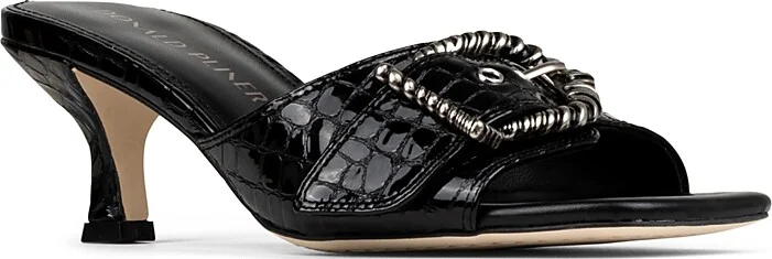 Donald Pliner Women's Buckle Mule Slide Sandals