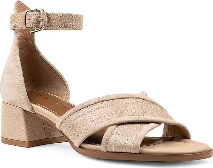 Donald Pliner Women's Mid Block Heel Sandals