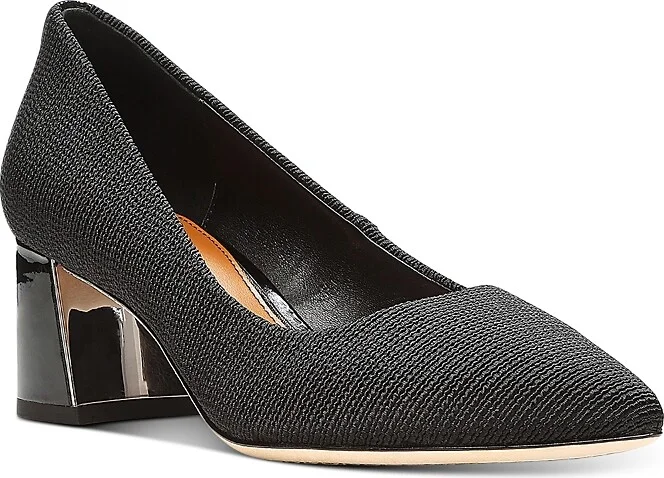 Donald Pliner Women's Pointed Toe Block Heel Pumps